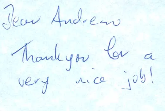 Scanned Sussex Wood Floors customer testimonial 01.